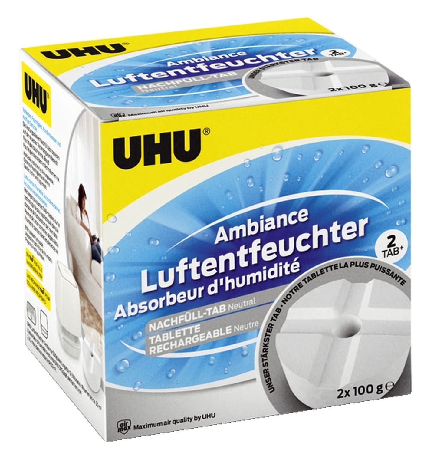 Luftentfeuchter 2x 100g neutral