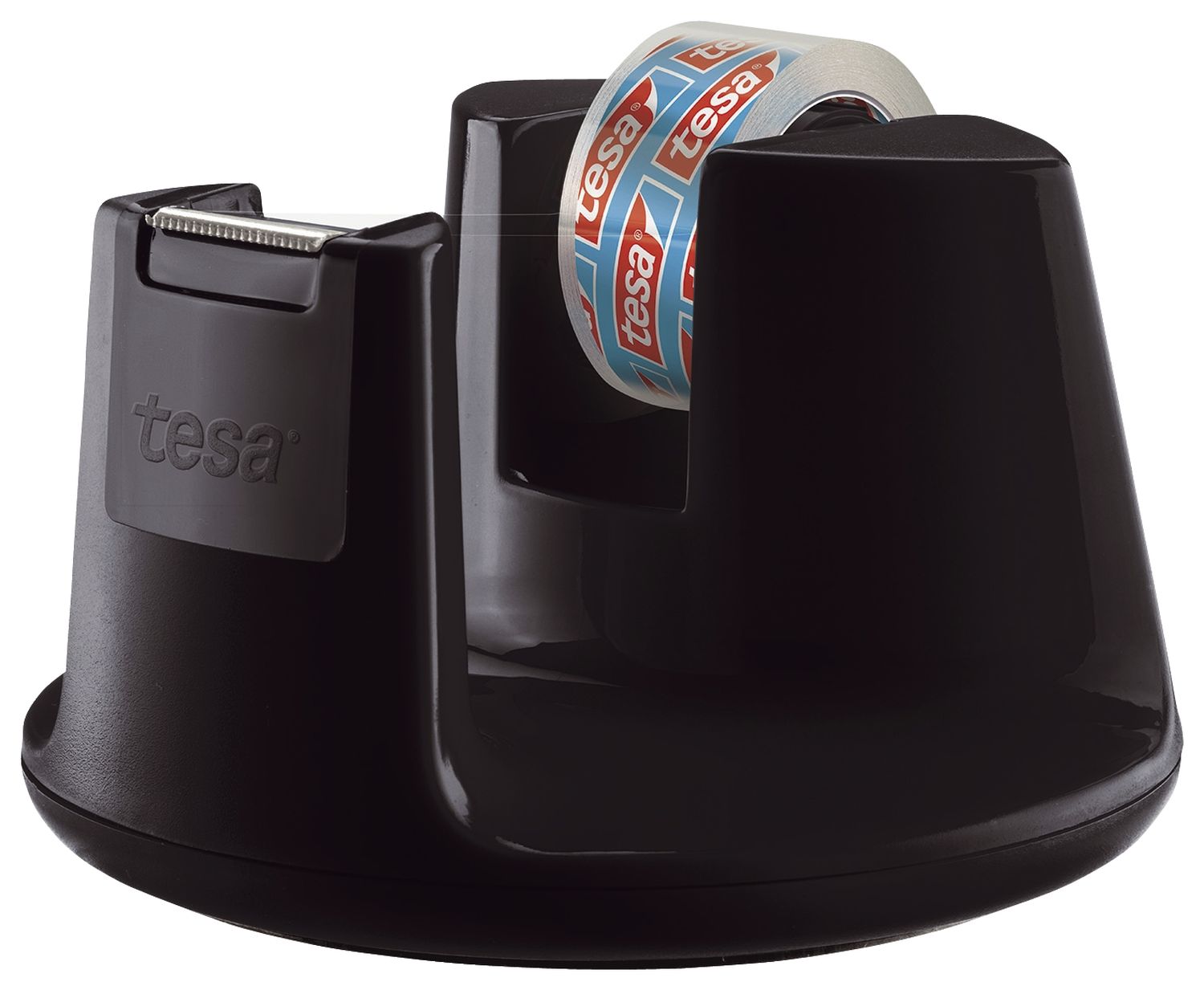 Tischabroller Easy Cut® Compact - für Rollen bis 33m : 19mm, schwarz Tischabroller Easy Cut® Compact - für Rollen bis 33m : 19mm, schwarz