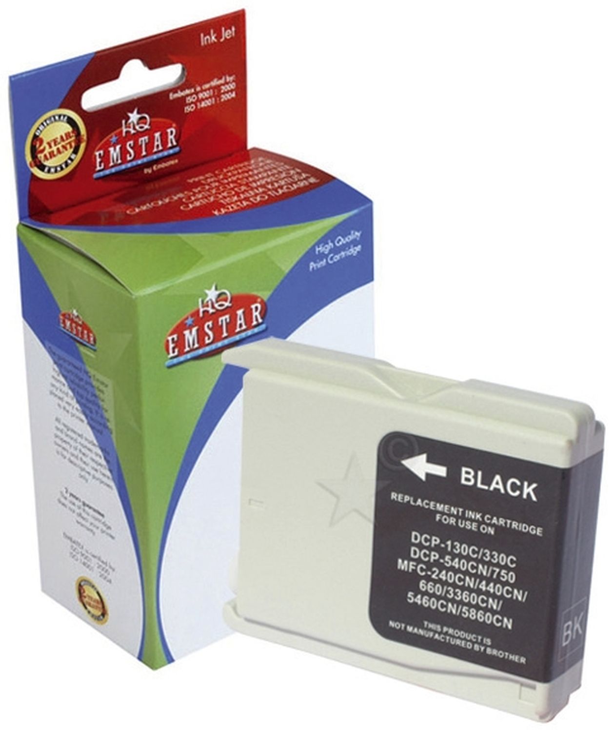 Alternativ Emstar Tintenpatrone schwarz (10BRDCP135S-B41,B41)