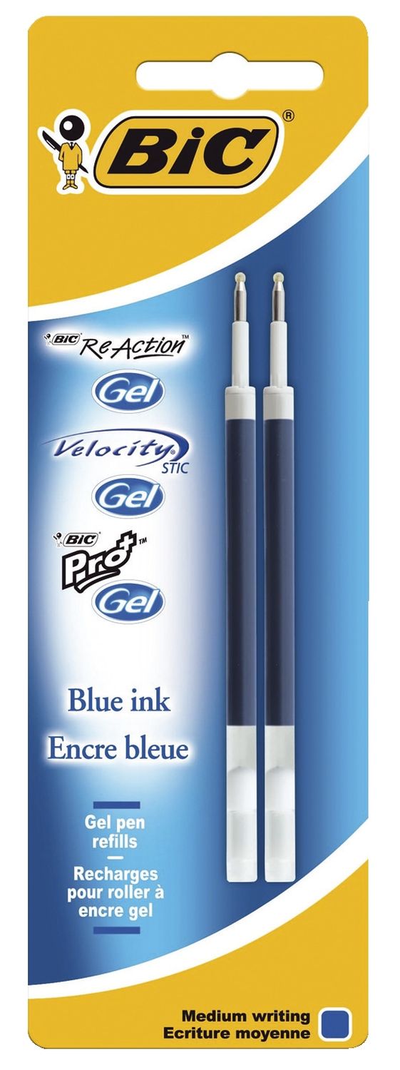 Gel-Mine - dokumentenecht, Metallspitze 0,35 mm, blau, 2er Pack Gel-Mine - dokumentenecht, Metallspitze 0,35 mm, blau, 2er Pack