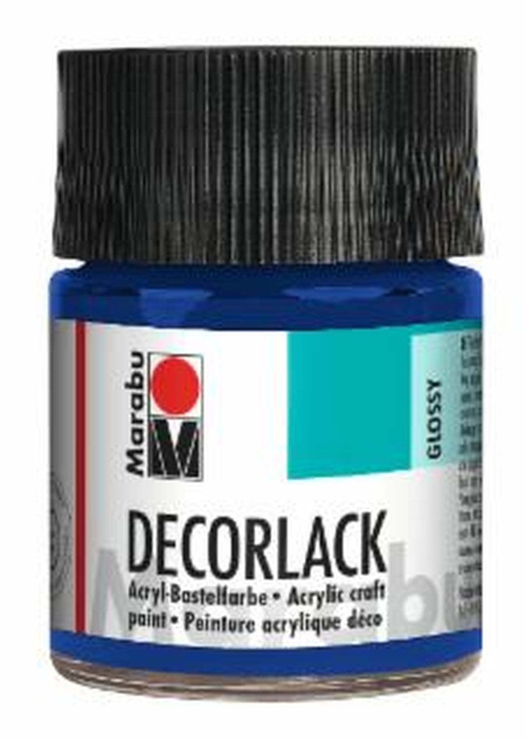 Decorlack Acryl - Mittelblau 052, 50 ml Decorlack Acryl - Mittelblau 052, 50 ml