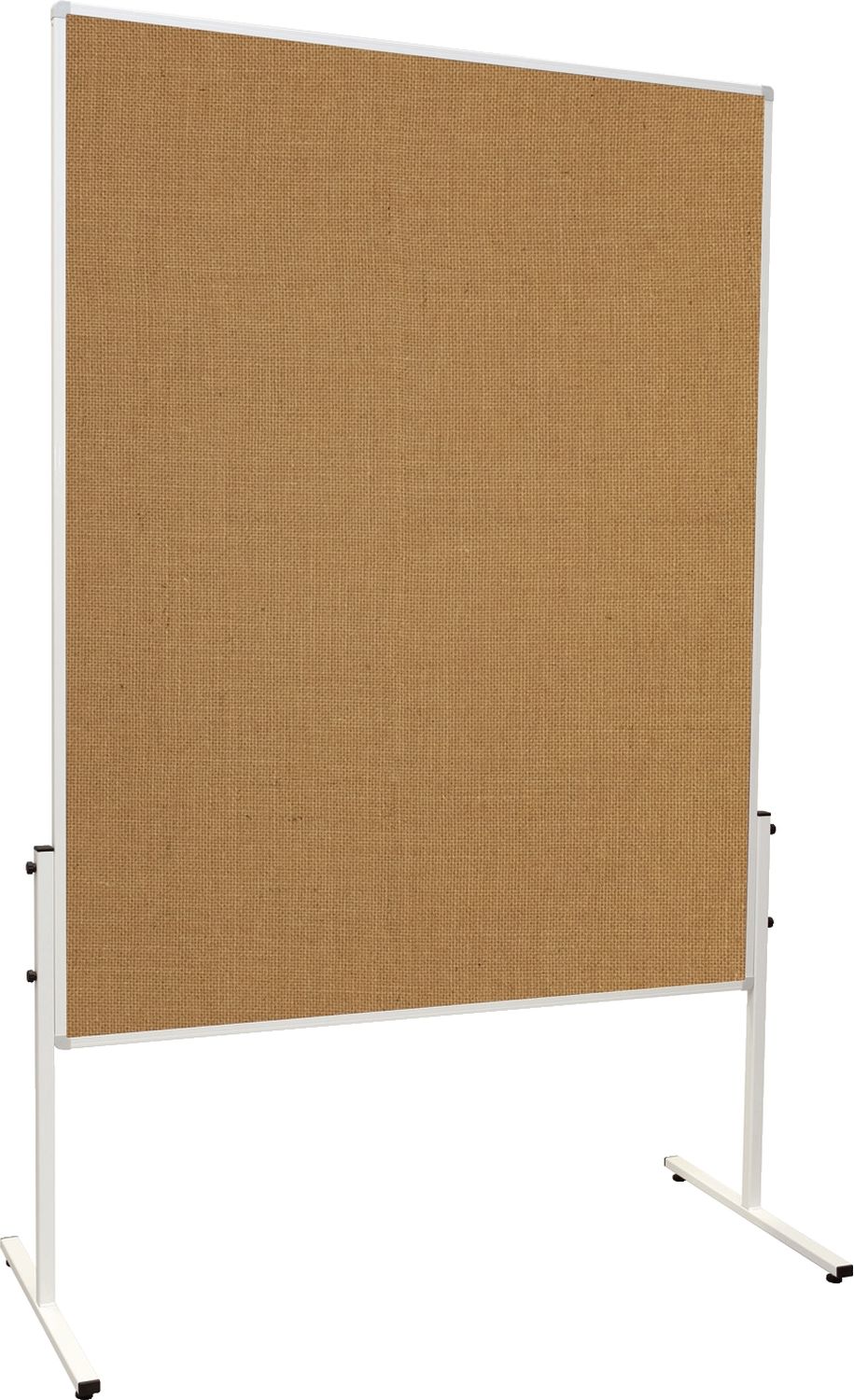 Moderationstafel U-Act!Line® - 120 x 150 cm, braun/Jute