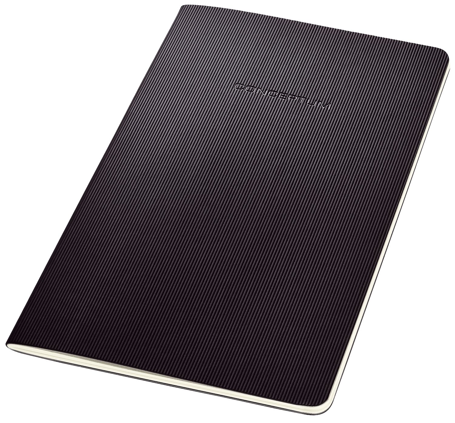 Notizheft Conceptum - ca. A5, liniert, 32 Blatt, schwarz