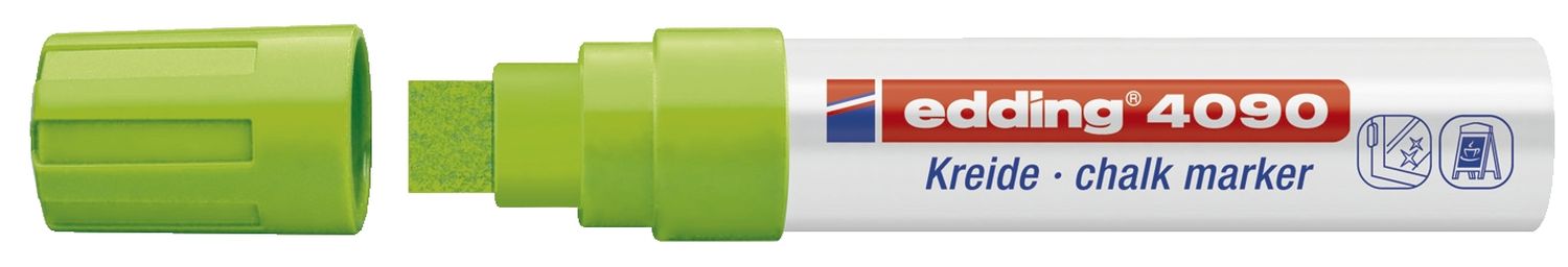 4090 Kreidemarker - 4 - 15 mm, hellgrün 4090 Kreidemarker - 4 - 15 mm, hellgrün