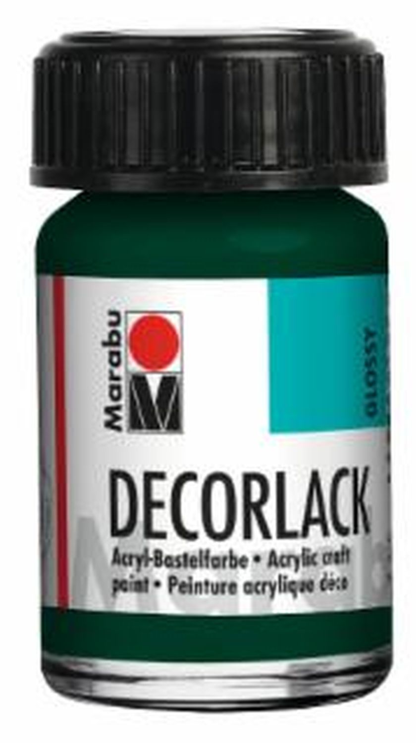 Decorlack Acryl - Tannengrün 075, 15 ml