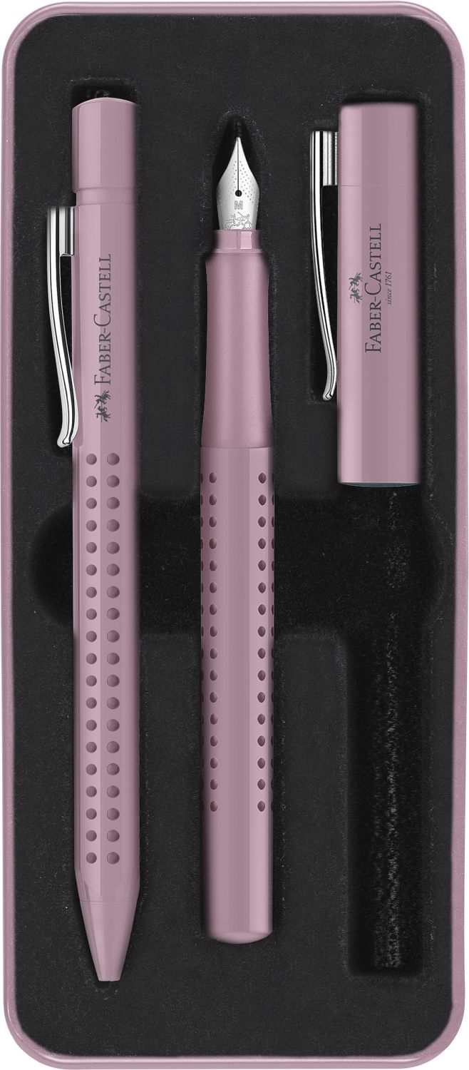 Geschenkset GRIP 2010 - Füller+Kugelschreiber, rose shadows Geschenkset GRIP 2010 - Füller+Kugelschreiber, rose shadows