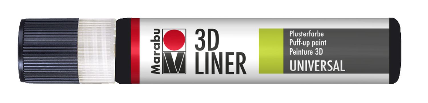 3D-Liner - schwarz 673, 25 ml 3D-Liner - schwarz 673, 25 ml