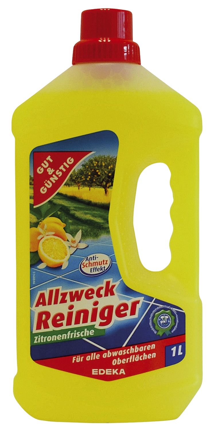 Allzweckreiniger Gut & Günstig - 1 Liter Zitronenfrische Allzweckreiniger Gut & Günstig - 1 Liter Zitronenfrische