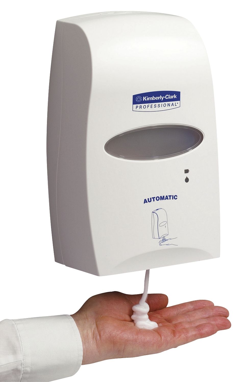 Elektronischer Schaumseifenspender - weiß Elektronischer Schaumseifenspender - weiß