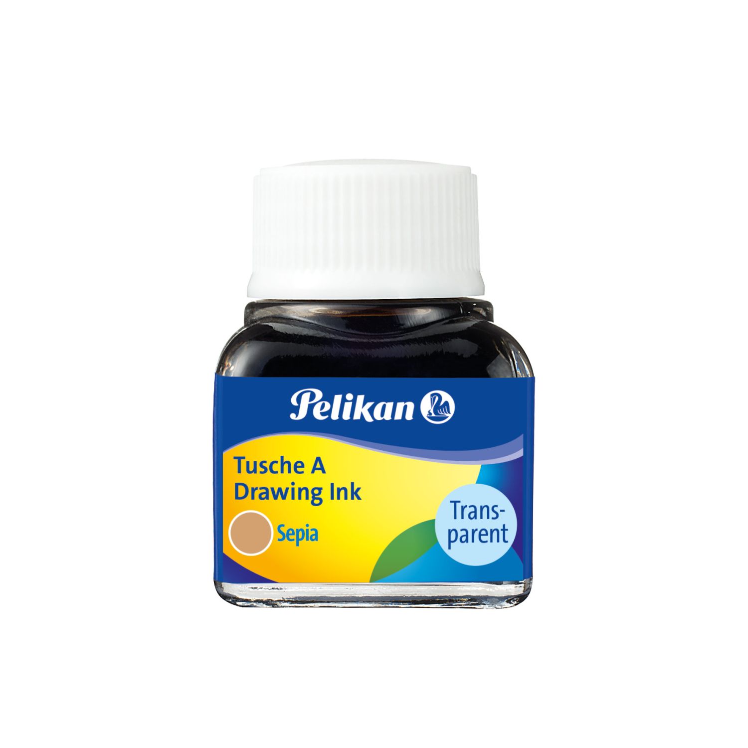 Tusche A 523 - 10 ml Glas, sepia Tusche A 523 - 10 ml Glas, sepia