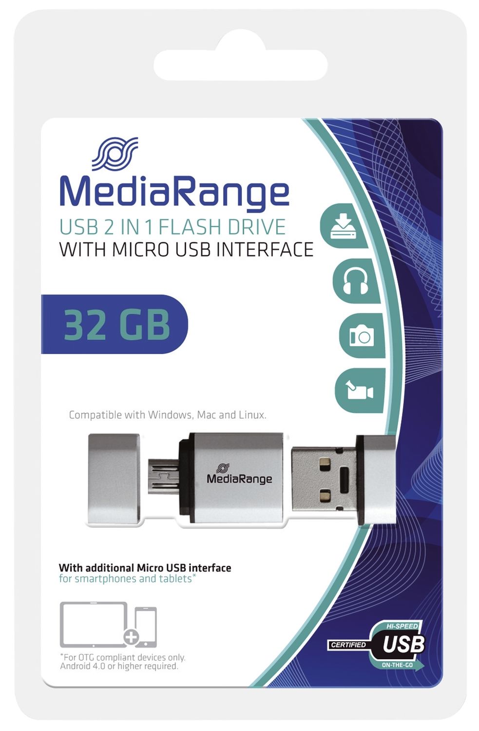 USB Mobile 2 in 1 OTG USB-Stick 32GB USB Mobile 2 in 1 OTG USB-Stick 32GB