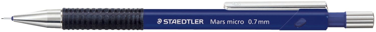 Druckbleistift Mars® micro - 0,7 mm, B, blau Druckbleistift Mars® micro - 0,7 mm, B, blau