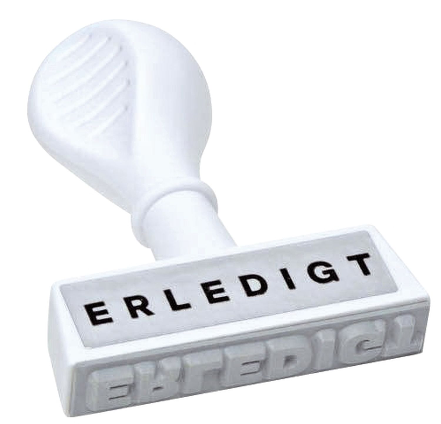 Stempel Text Erledigt - Abdruck 45 mm Stempel Text Erledigt - Abdruck 45 mm