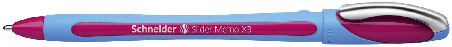 Kugelschreiber Slider Memo XB - 0,7 mm, pink Kugelschreiber Slider Memo XB - 0,7 mm, pink