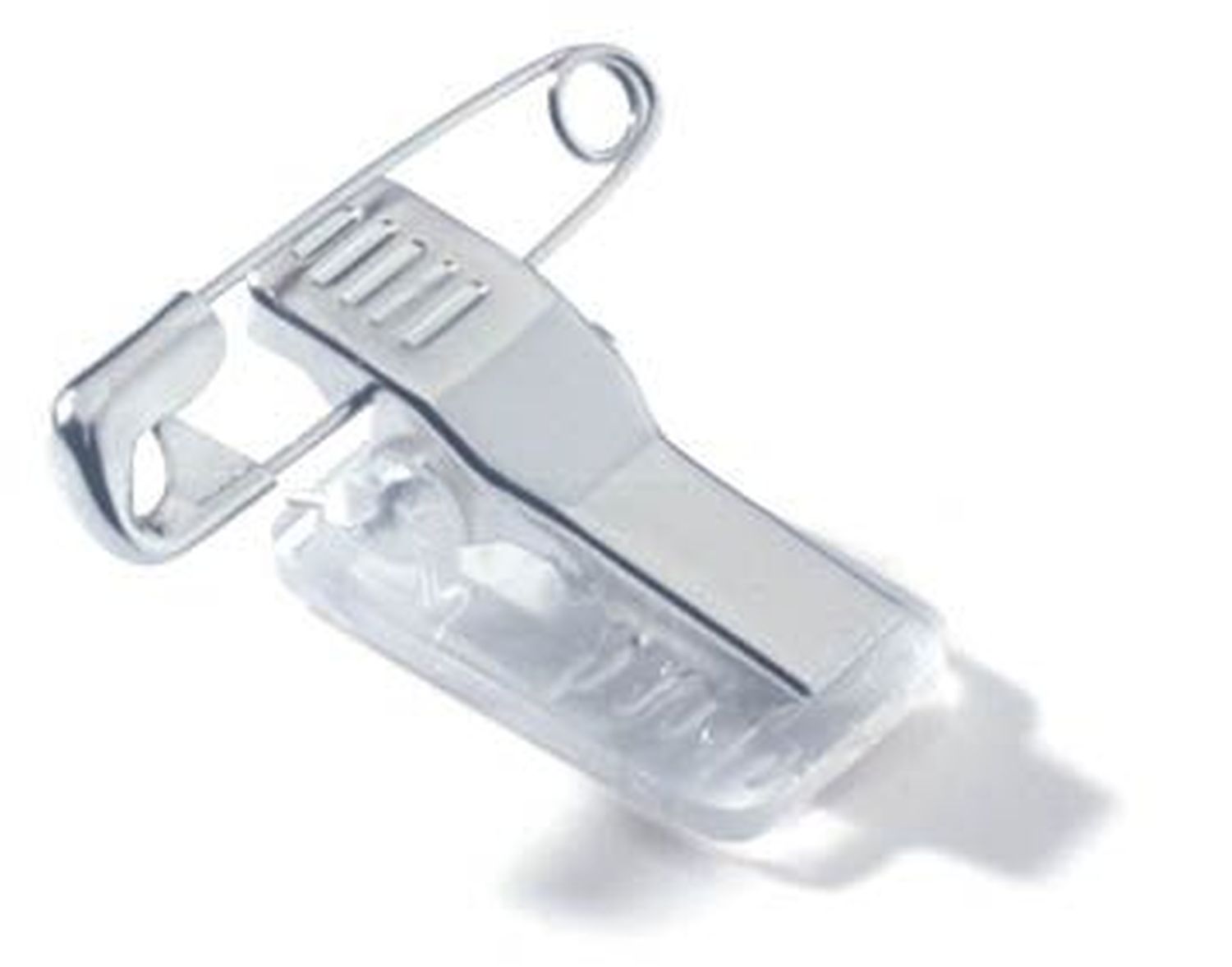 Namensschild mit Kombiklemme, 75 x 40 mm, 25 Stück Namensschild mit Kombiklemme, 75 x 40 mm, 25 Stück