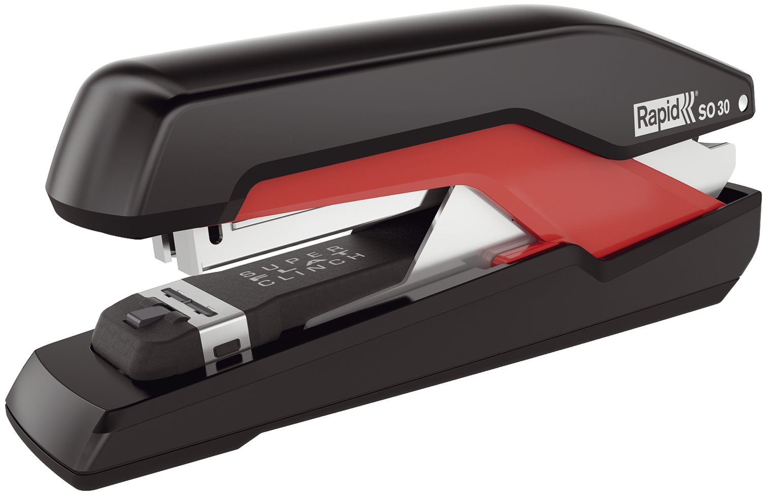 Heftgerät Supreme SO30 - Metall, 30 Blatt, schwarz/rot Heftgerät Supreme SO30 - Metall, 30 Blatt, schwarz/rot