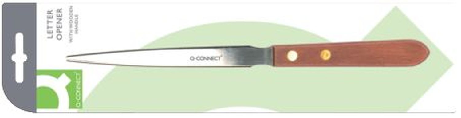 Brieföffner Q-Connect KF03985, 22 cm, Holzgriff Brieföffner Q-Connect KF03985, 22 cm, Holzgriff
