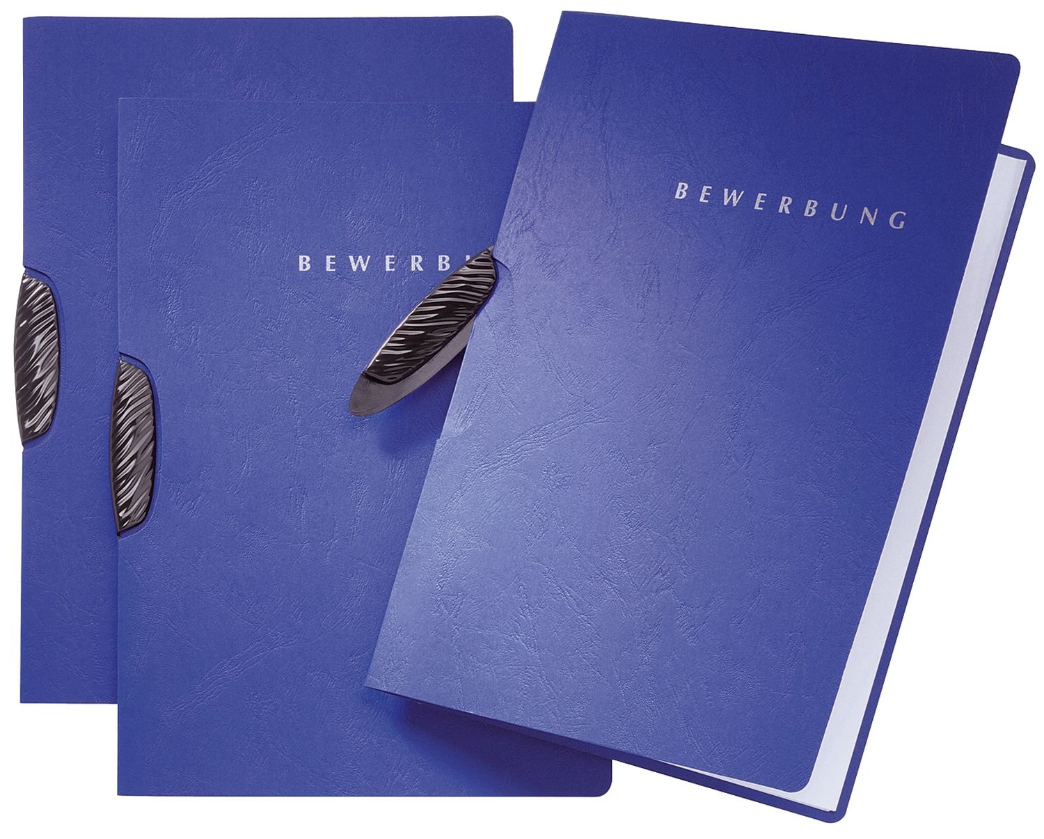 Bewerbungsmappe Swing  - blau
