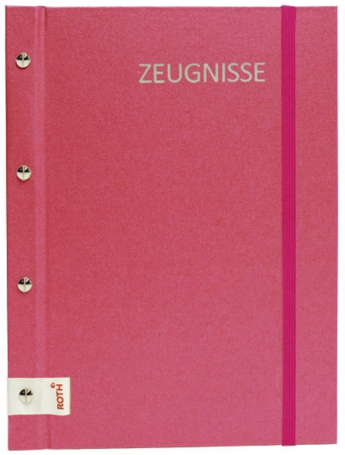 Zeugnismappe - 12 Hüllen, pink