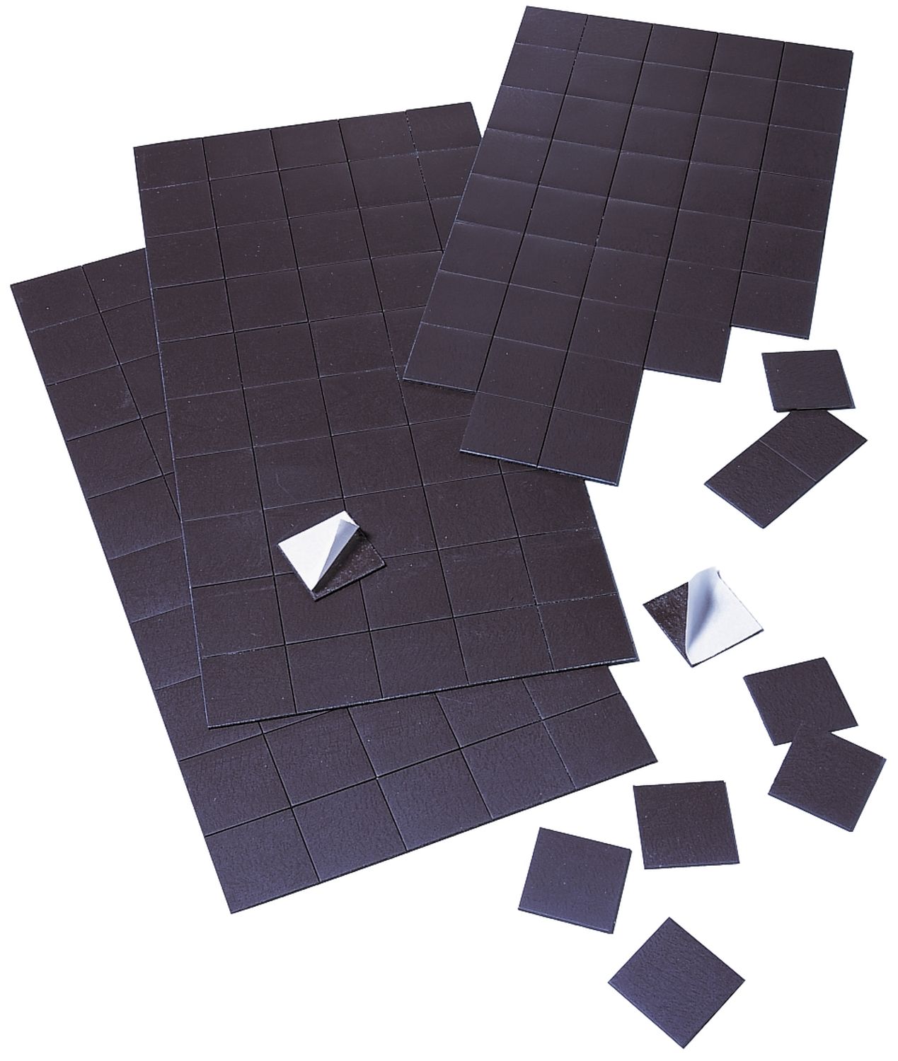 Magnetplatte, 20 mm x 2 cm, 1 mm, schwarz Magnetplatte, 20 mm x 2 cm, 1 mm, schwarz
