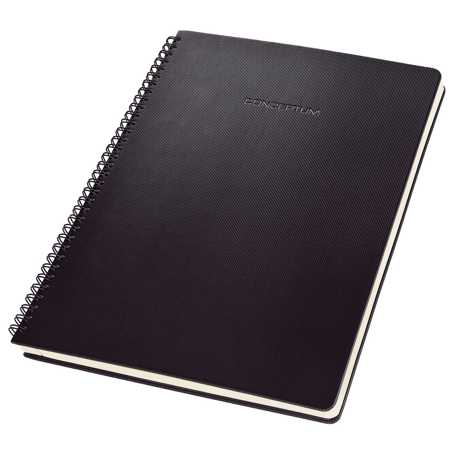 Collegeblock Conceptum - ca. A4, liniert, 80 Blatt, mit Register, schwarz Collegeblock Conceptum - ca. A4, liniert, 80 Blatt, mit Register, schwarz