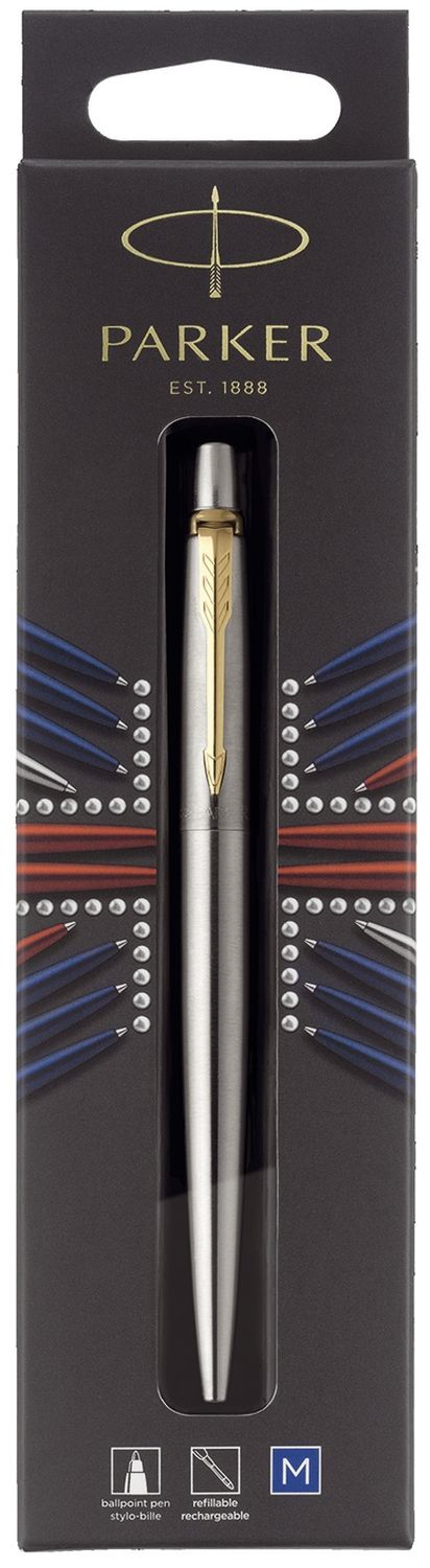 Kugelschreiber Jotter Edelstahl G.C. - M, Schreibfarbe blau, Blister Kugelschreiber Jotter Edelstahl G.C. - M, Schreibfarbe blau, Blister