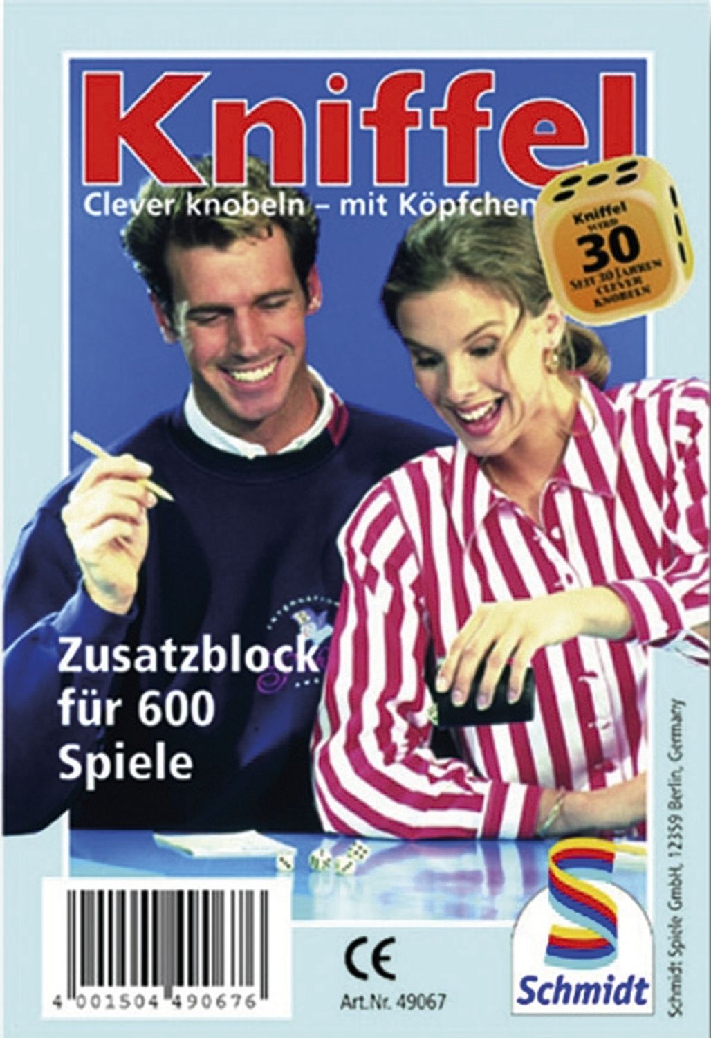 Kniffelblock Kniffelblock