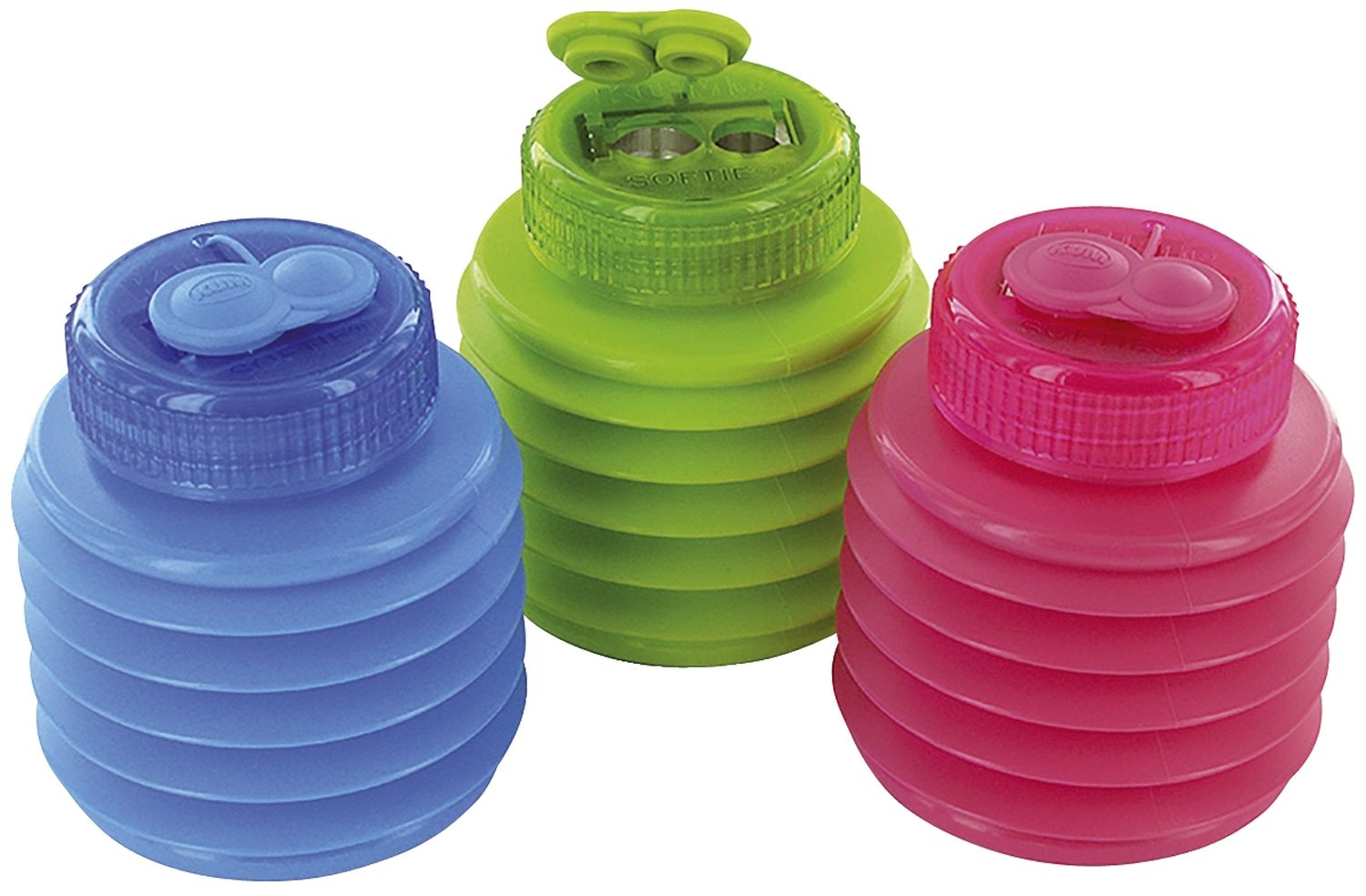 Spitzdose doppelt rund Pop Line - farbig sortiert Spitzdose doppelt rund Pop Line - farbig sortiert