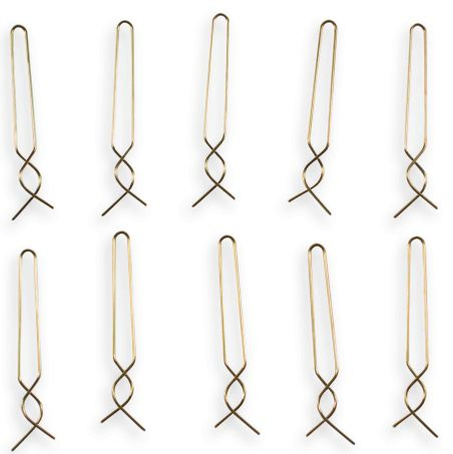 Weihnachtsschmuck Aufhänger - 50 Stück, gold Weihnachtsschmuck Aufhänger - 50 Stück, gold