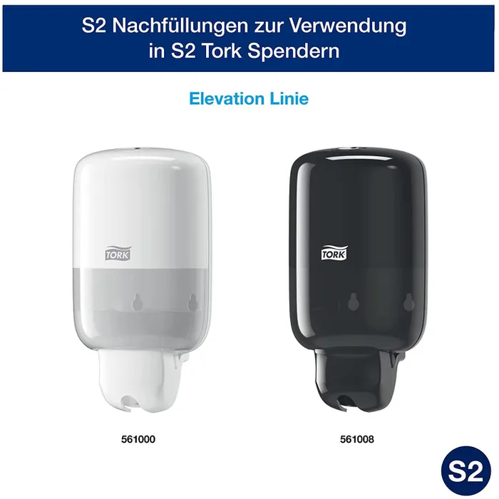Seife Tork Mild Mini Premium 420502, Flüssigseife, System S2, Nachfüllkartusche, 475 ml