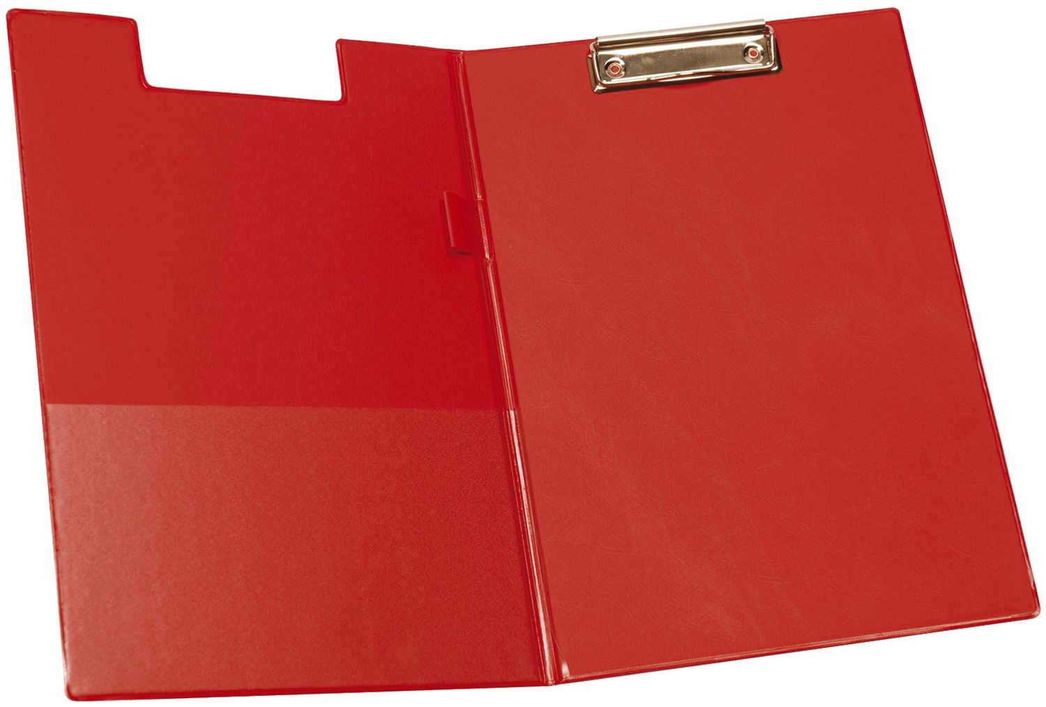 Klemmmappe mit Folienüberzug - rot Klemmmappe mit Folienüberzug - rot