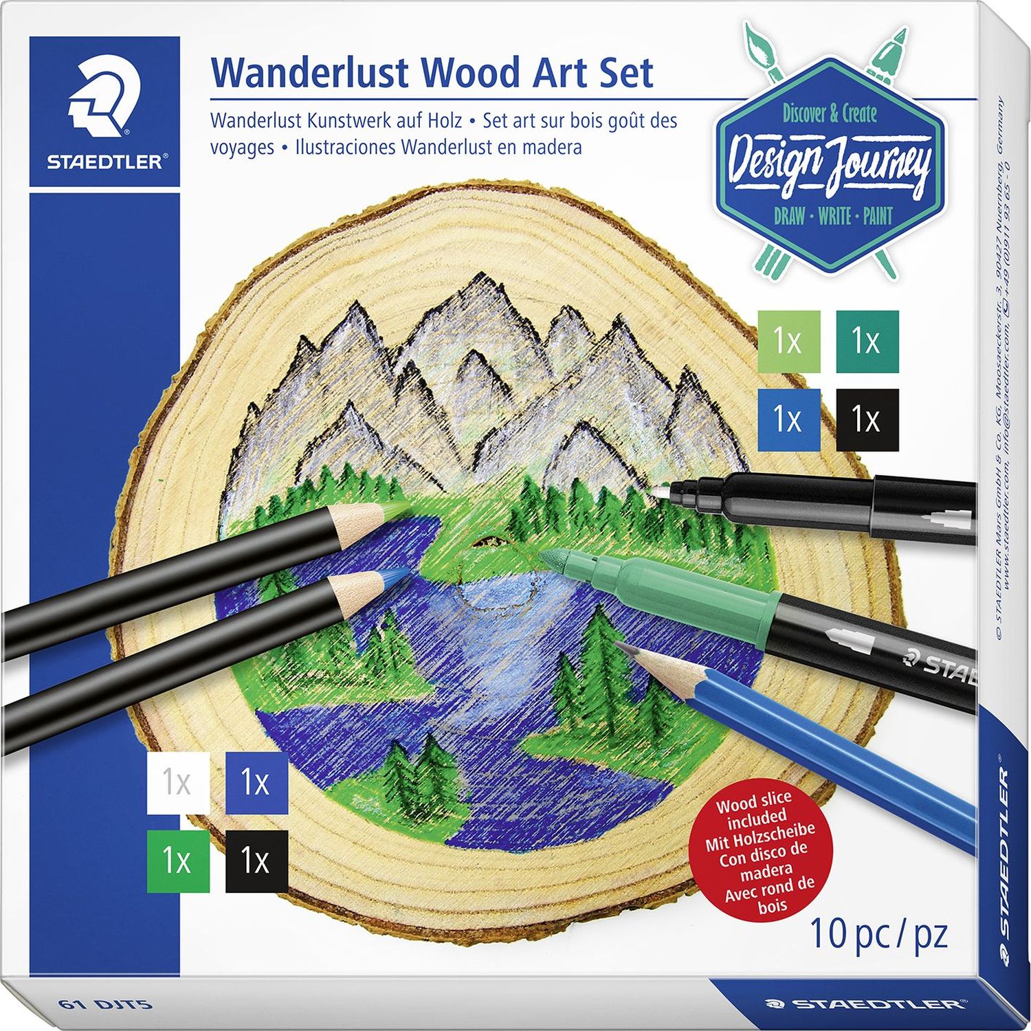 Bastelset DIY Trend Set - Wanderlust Bastelset DIY Trend Set - Wanderlust