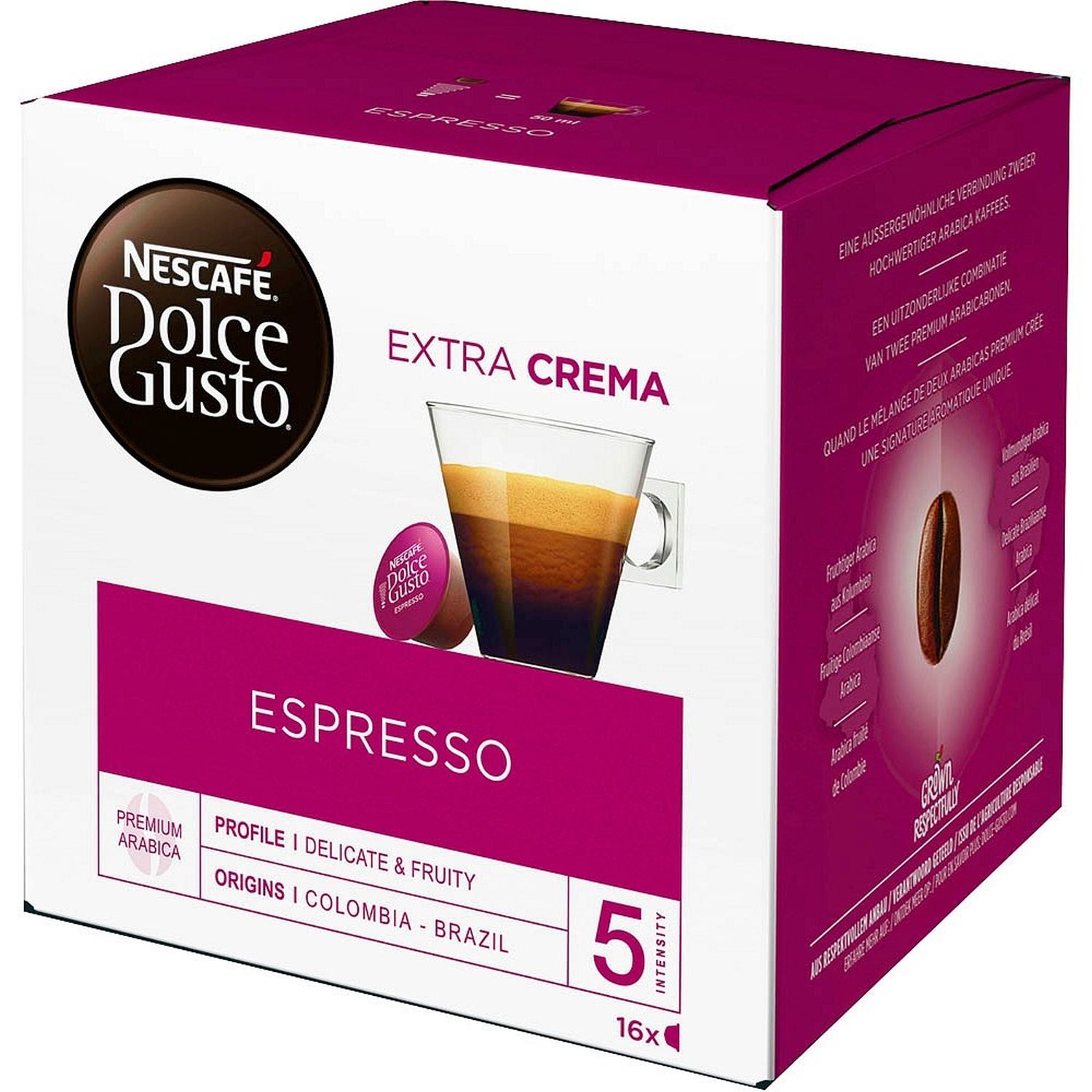 Kaffeekapseln Dolce Gusto Espresso - 16 Stück