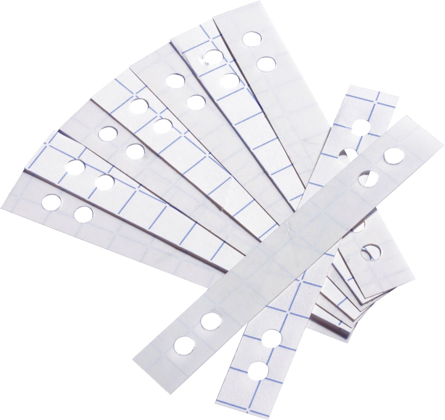 Lochverstärkerstreifen, für 60 + 80 mm Lochung, sk, transp., Beutel mit 50 Stück Lochverstärkerstreifen, für 60 + 80 mm Lochung, sk, transp., Beutel mit 50 Stück