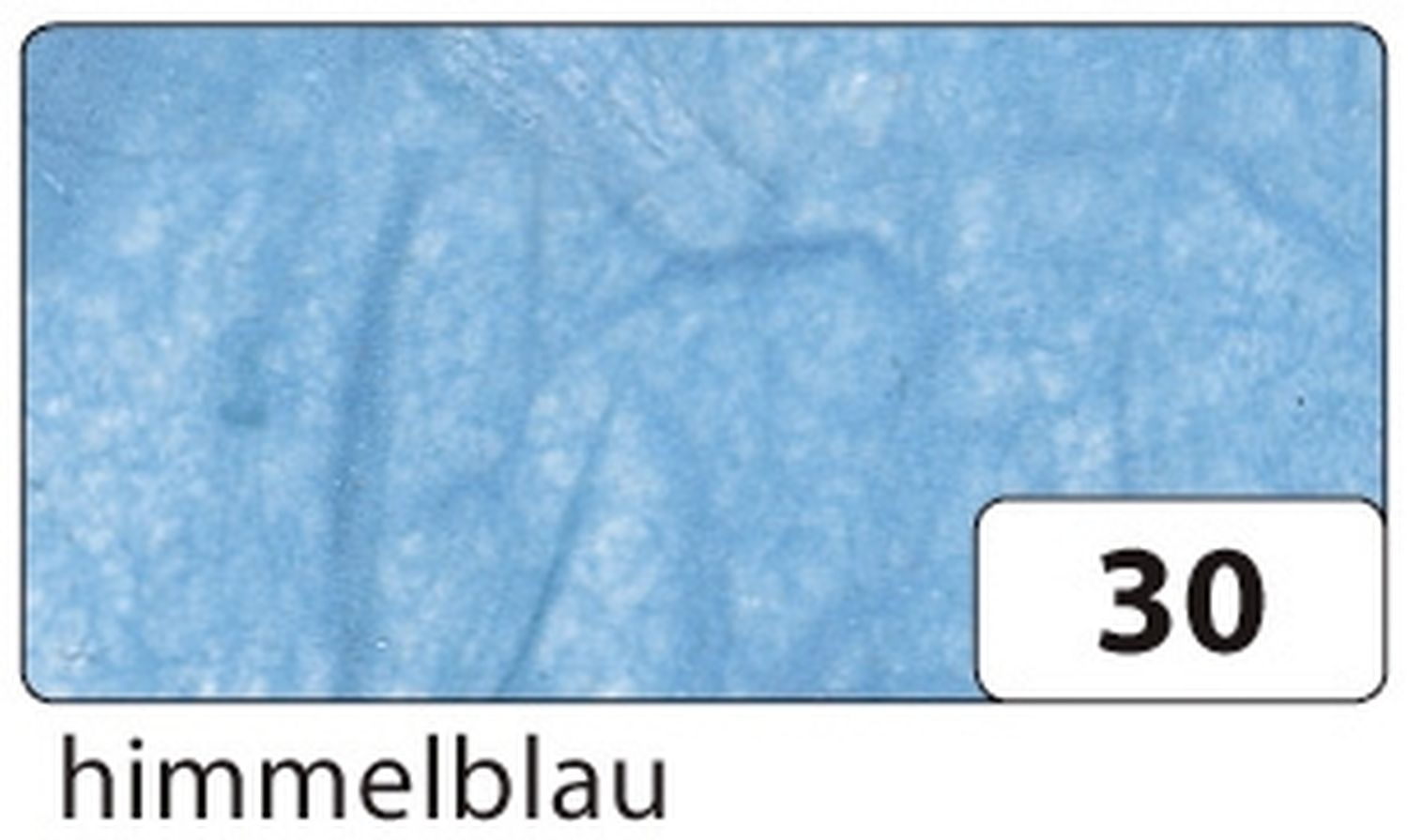 Strohseide - 47 x 64 cm, himmelblau Strohseide - 47 x 64 cm, himmelblau
