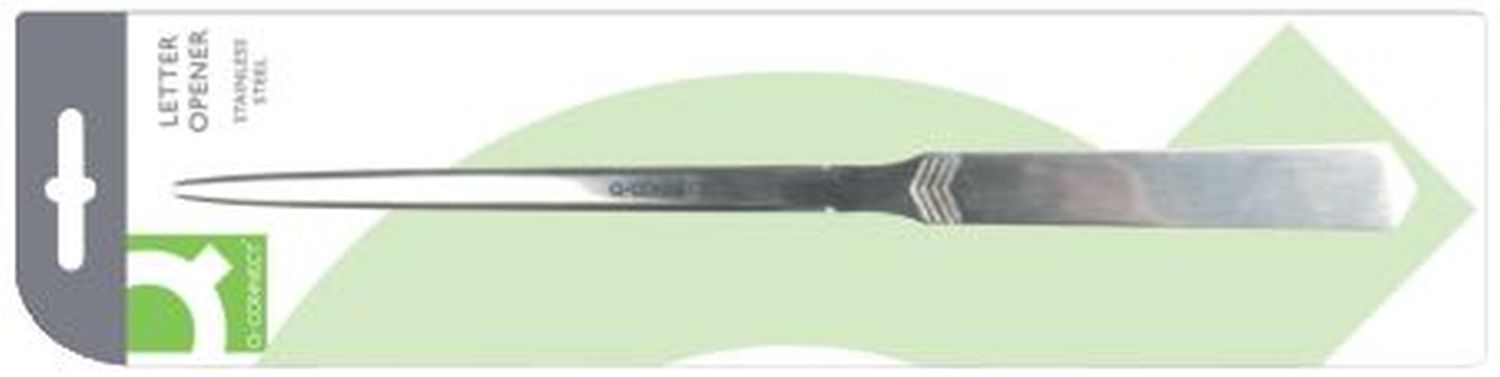 Brieföffner Q-Connect KF03984, 24,5 cm, Metallgriff Brieföffner Q-Connect KF03984, 24,5 cm, Metallgriff