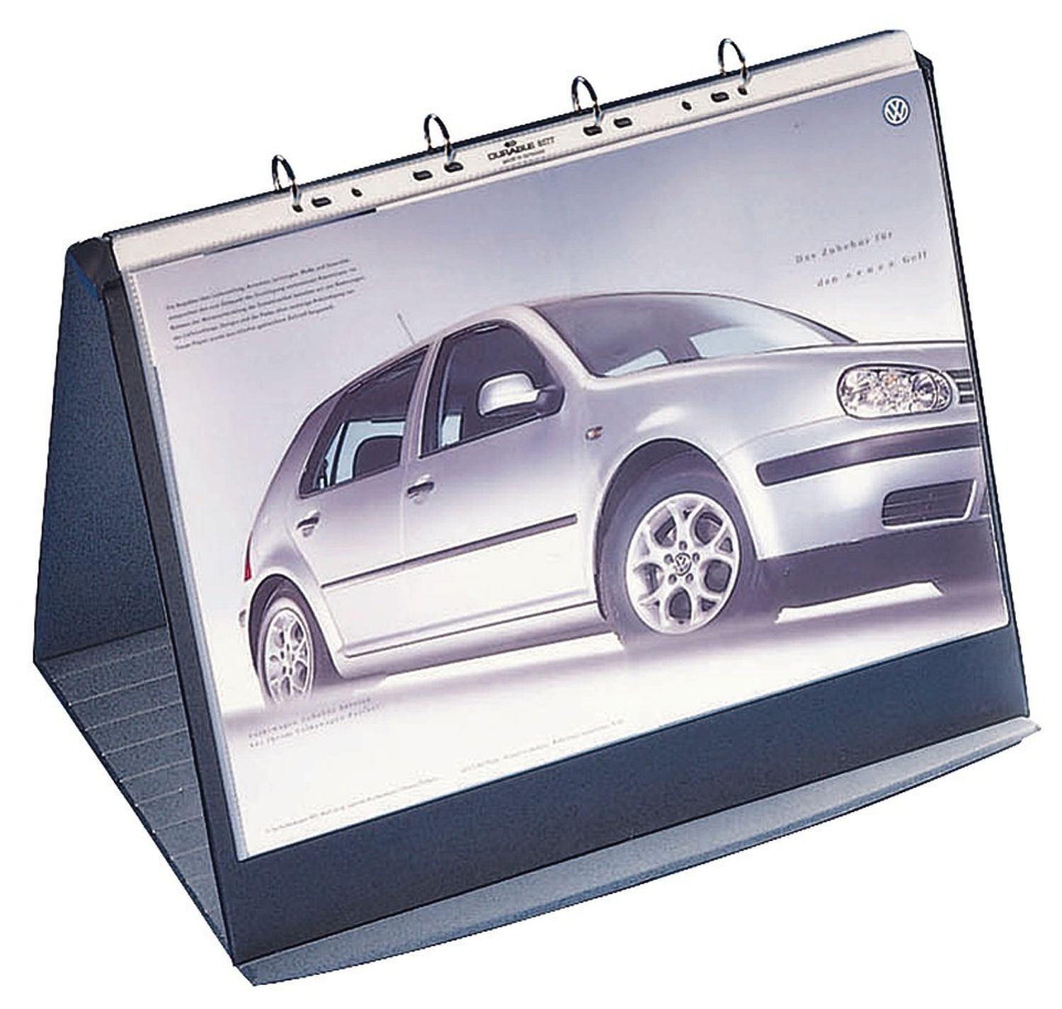 Tischflipchart DURASTAR®, mit 10 PP-Hüllen, A3 quer, 360 x 320 x 450 mm, basalt Tischflipchart DURASTAR®, mit 10 PP-Hüllen, A3 quer, 360 x 320 x 450 mm, basalt