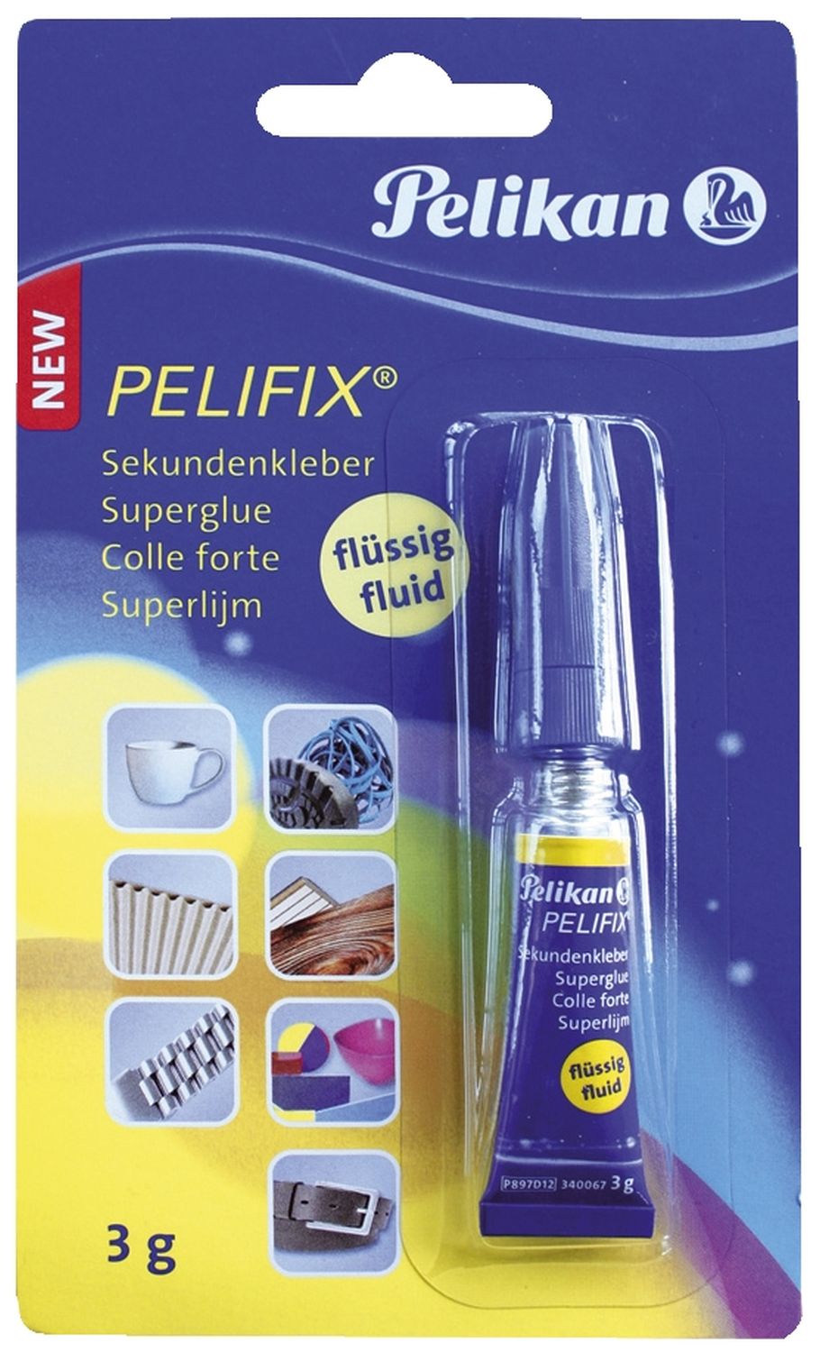 PELIFIX® Sekundenkleber P897 - Tube mit 3g PELIFIX® Sekundenkleber P897 - Tube mit 3g