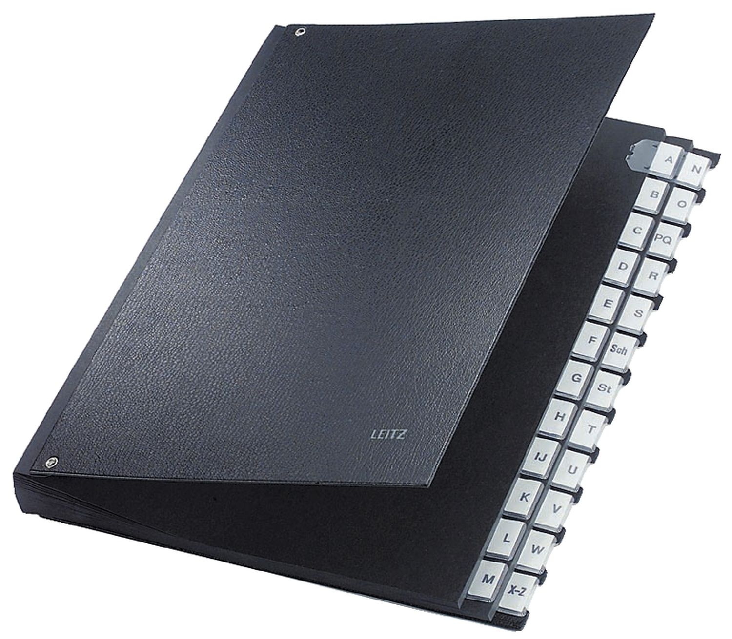 5924 Pultordner A-Z - 24 Fächer, PP, schwarz 5924 Pultordner A-Z - 24 Fächer, PP, schwarz