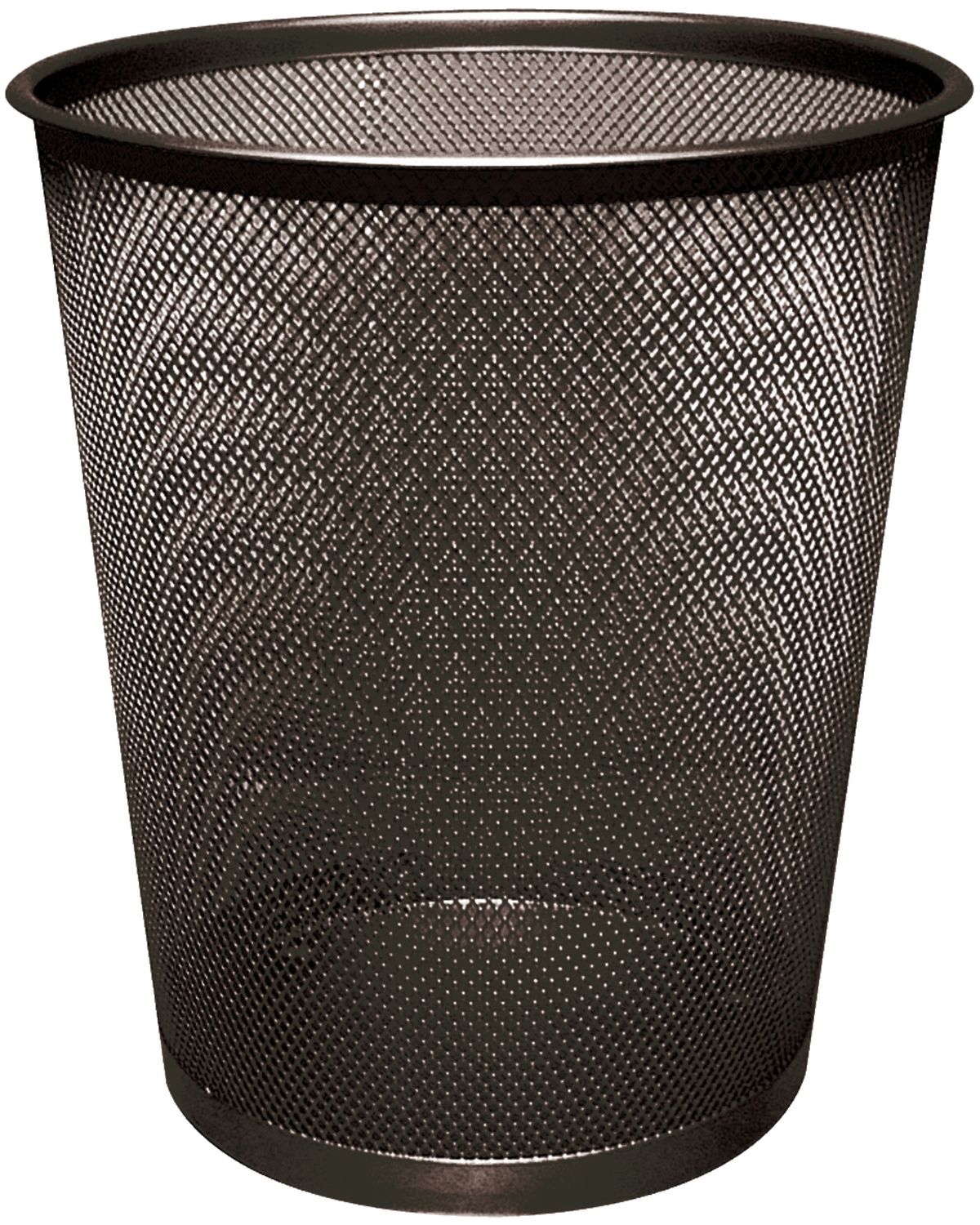 Papierkorb Metalldraht 19 Liter - schwarz