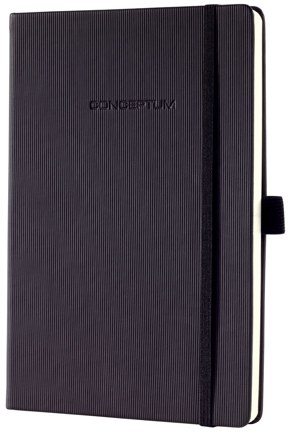 Notizbuch Conceptum - ca. A5, kariert, 194 Seiten, schwarz, Hardcover Notizbuch Conceptum - ca. A5, kariert, 194 Seiten, schwarz, Hardcover