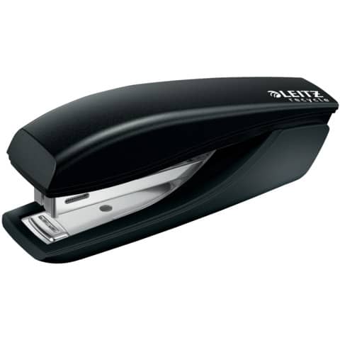 Heftgerät Leitz Mini Nexxt Recycle 5617-00-95, Heftleistung 10 Blatt, Nachhaltig, schwarz