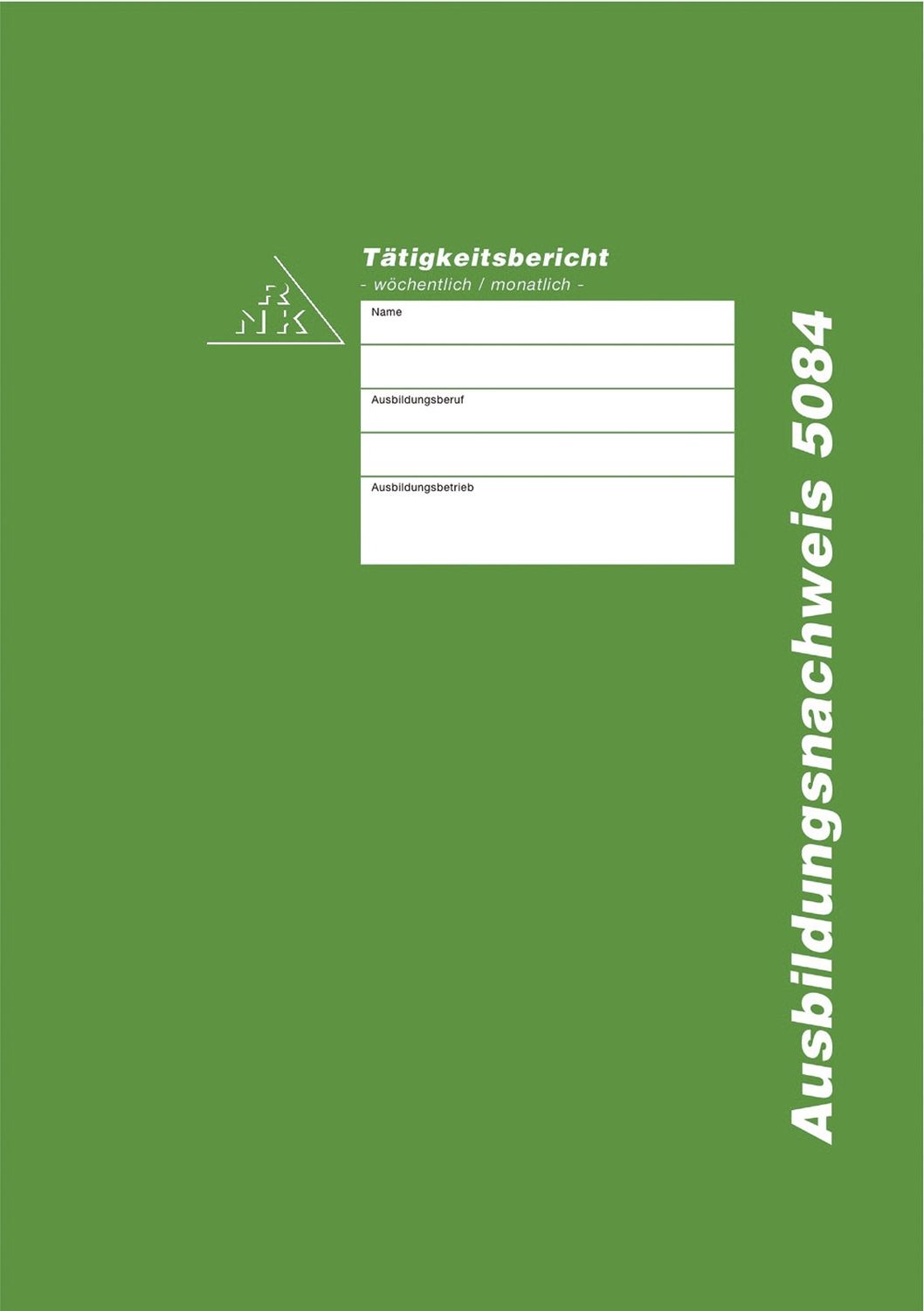 Ausbildungsnachweis-Block wöchentlich/monatlich, alle Berufe, 28 Blatt, DIN A4 Ausbildungsnachweis-Block wöchentlich/monatlich, alle Berufe, 28 Blatt, DIN A4