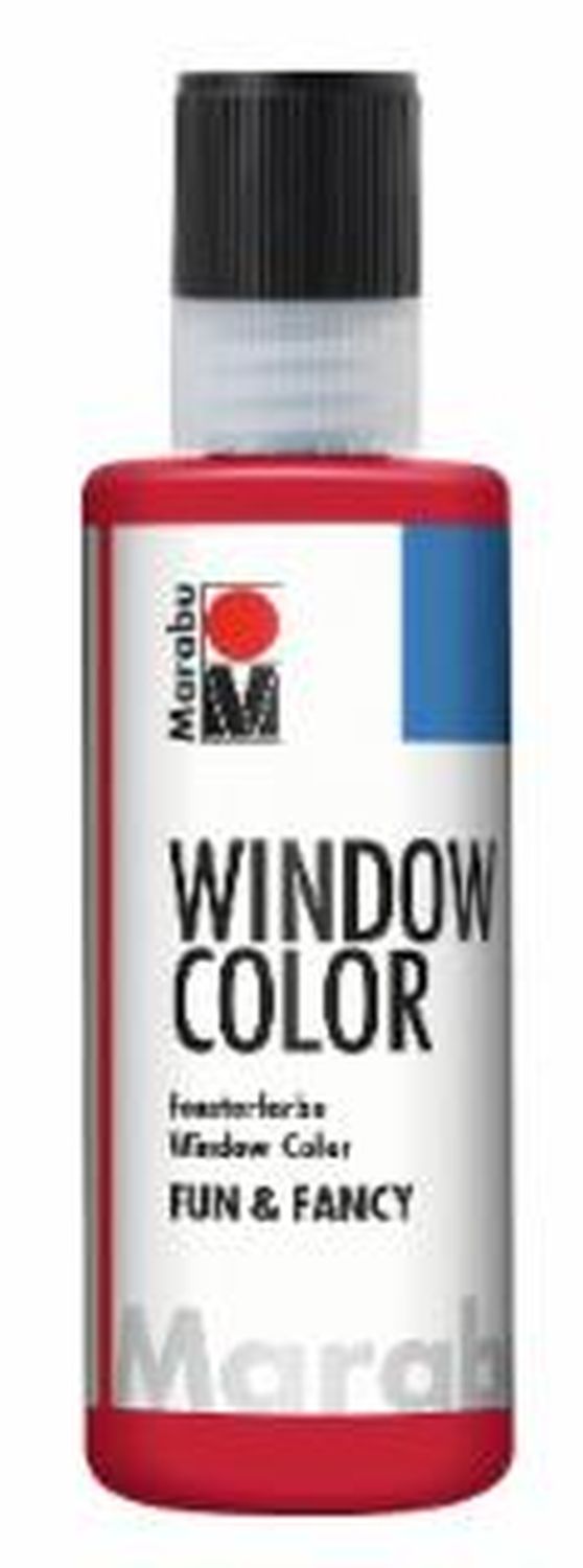 Window Color fun&fancy - Rubinrot 038, 80 ml