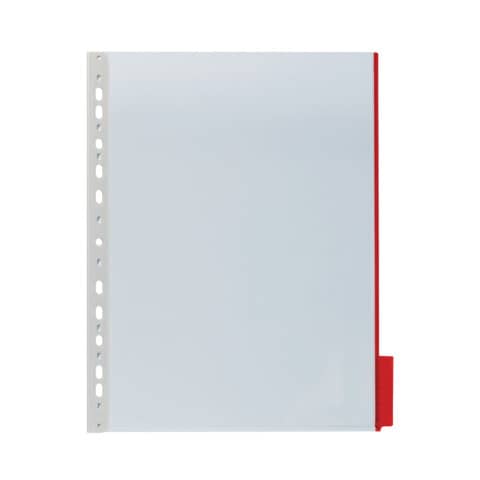 Sichttafel Durable Funktion Panel 5607-03, DIN A4, Hartfolie mit Universallochung, rot