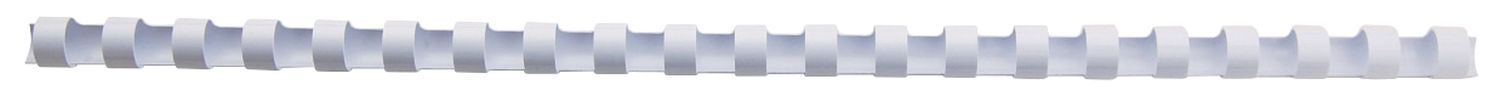 Spiralbinderücken Plastik - A4, 14 mm/125 Blatt, weiß, 100 Stück Spiralbinderücken Plastik - A4, 14 mm/125 Blatt, weiß, 100 Stück