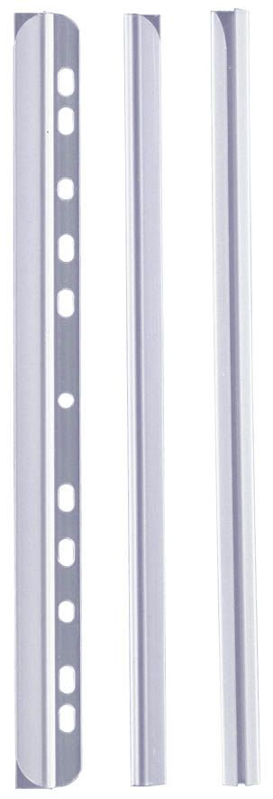 Klemmschienen - A4 mit Abheftleiste, 30 Blatt, transparent, 50 Stück Klemmschienen - A4 mit Abheftleiste, 30 Blatt, transparent, 50 Stück
