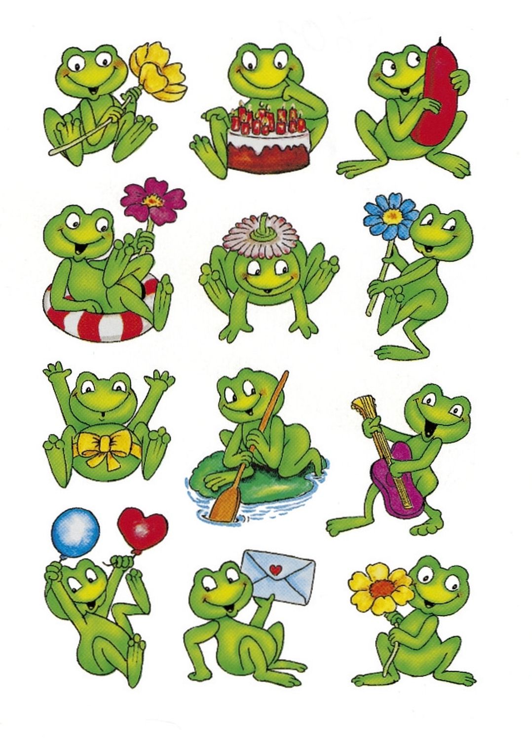5601 Sticker DECOR Frösche 5601 Sticker DECOR Frösche