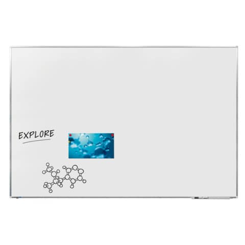 Whiteboard Legamaster Premium Plus 7-101074, 180 x 120 cm, emalliert, Alurahmen, senk- oder waagerechte Wandbefestigung