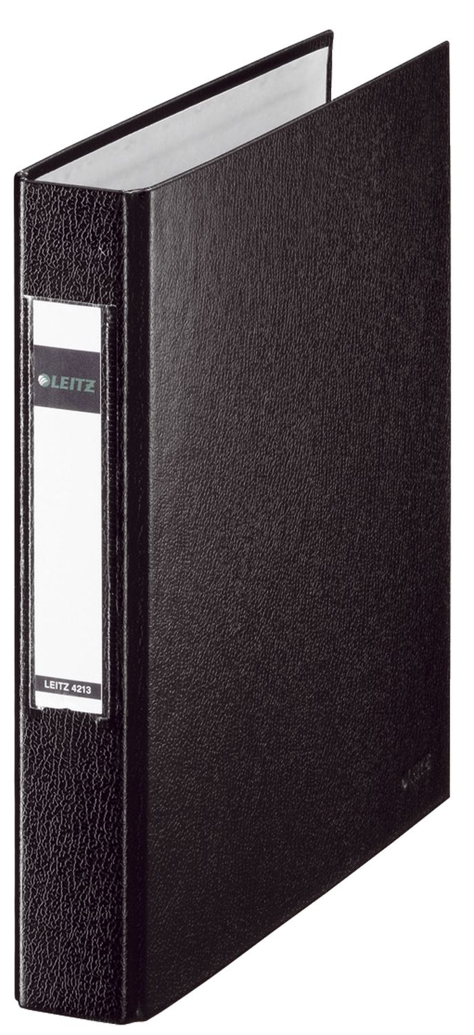 4213 Standard Ringbuch - A5, 25mm, 2 Ringe, PP, schwarz 4213 Standard Ringbuch - A5, 25mm, 2 Ringe, PP, schwarz
